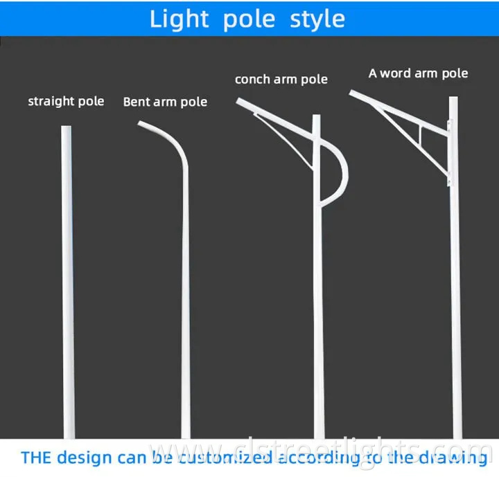 All in Two Integrated Solar LED Power Street Light with 5 Years Warranty
